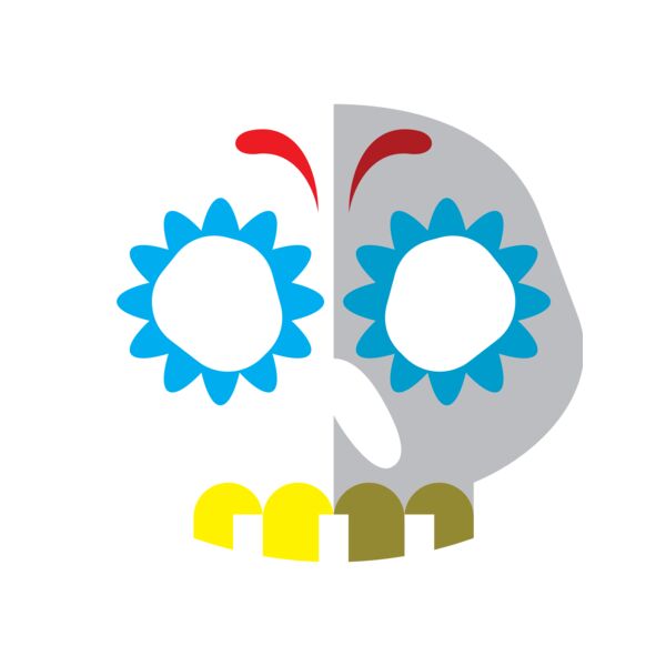 Elements Skull logo template 06 Thumbnail